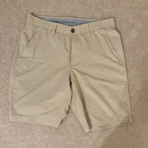 Under Armour Men's Khaki Flat Front Shorts
